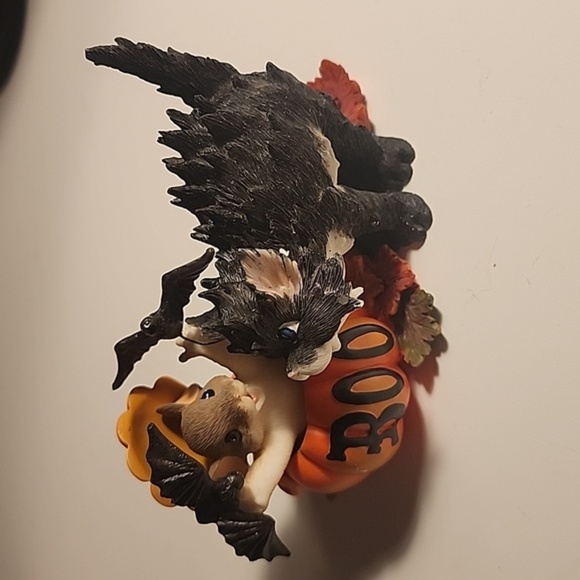 Charming Tails "Don't Be A Scaredy Cat Have Fun" 2007 Fitz & Floyd Halloween Fig - Picture 4 of 15